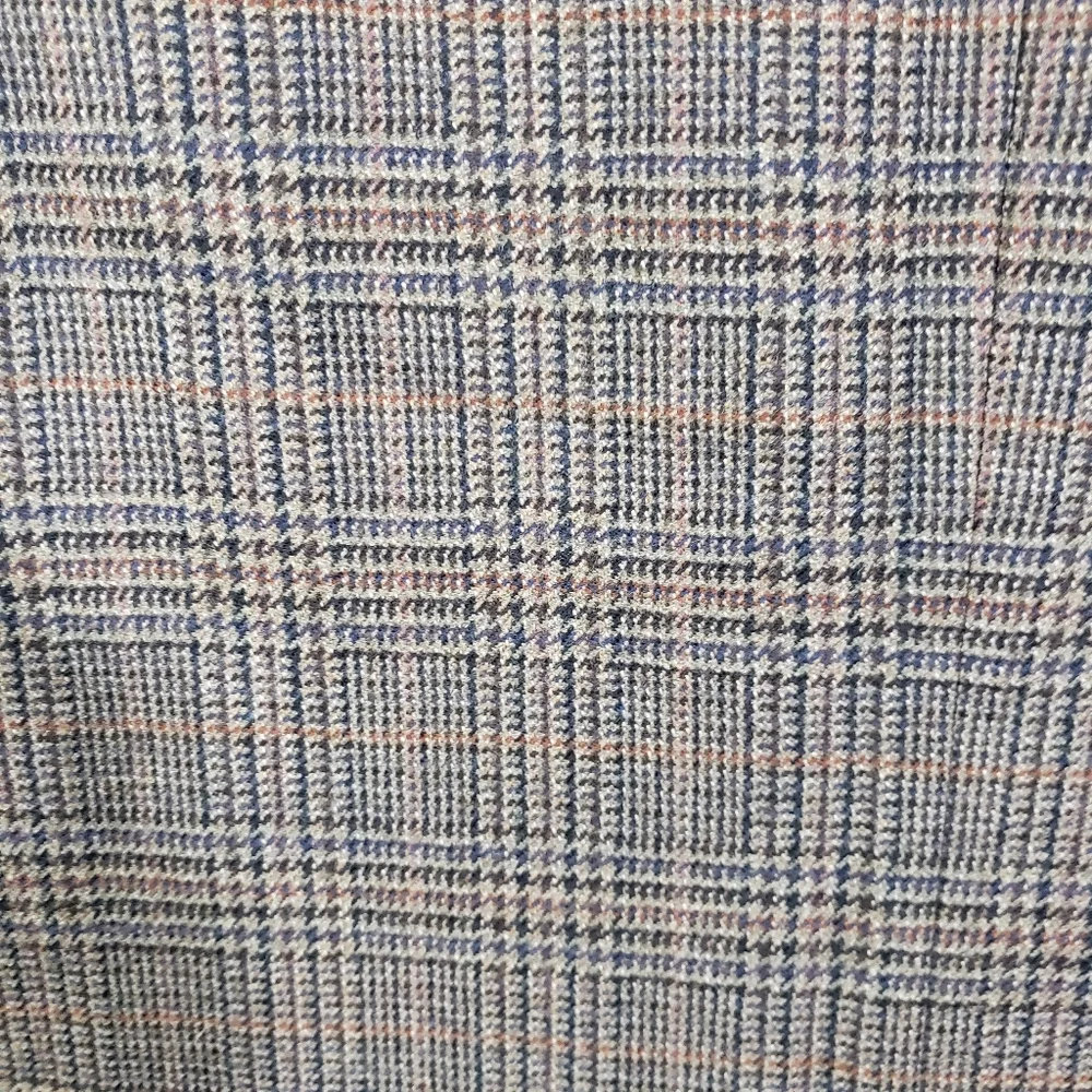 Botany Five Hundred Plaid Lambswool Blazer Jacket - Picture 12 of 16